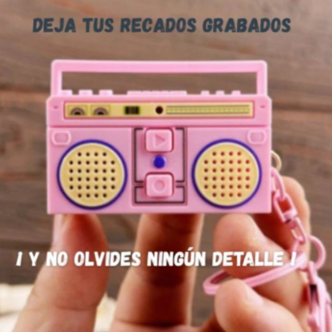 Llavero Grabadora Portatil - Voicebit